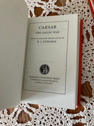 2 Hardback Books Loeb Classical Library Caesar Gallic & Civil War - Picture 8 of 11