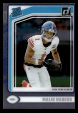 2024 Clearly Donruss #55 Malik Nabers RR RC