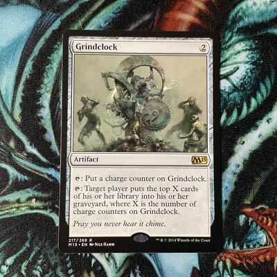 MTG Magic the Gathering Core Set M2015 Grindclock #217/269 Mint