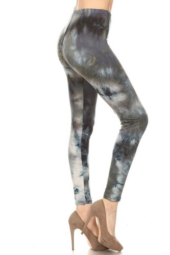 Womens Tie Dye Leggings Buttery Soft Colorful Patterns - Picture 40 of 48