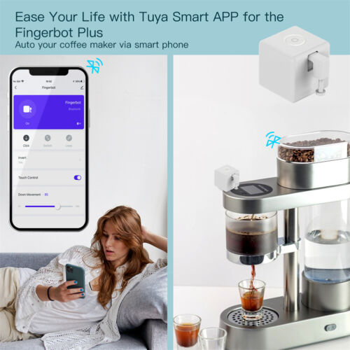 MOES Bluetooth Smart Fingerbot Plus Button Pusher Drahtloser Schalter Touch APP - Bild 3 von 20