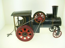 ANTIQUE STEAM ENGINE LITHO WIND-UP TOY 7" LONG GERMAN  NICE CONDITION