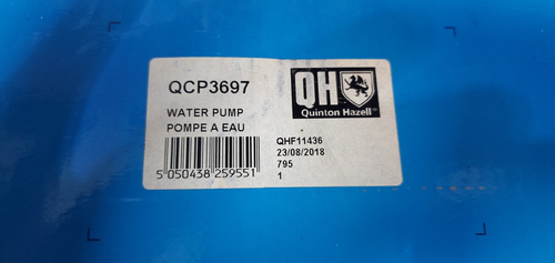 Water Pump fits MERCEDES E350 3.5 06 to 14 Coolant QH 2722001001 Quality New - Picture 7 of 7