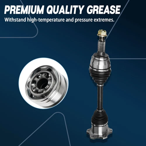 2x 4WD Front CV Axle for Chevy Silverado Suburban 1500 GMC Tahoe Yukon XL 6 Lug - Picture 5 of 7