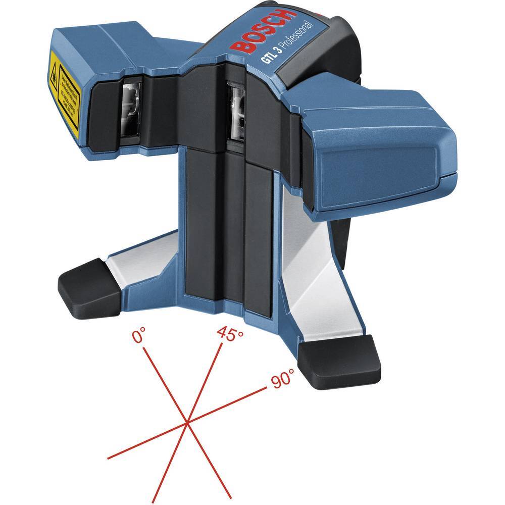 Bosch Professional GTL 3 Laser per piastrelle Raggio di azione (max.): 20 m