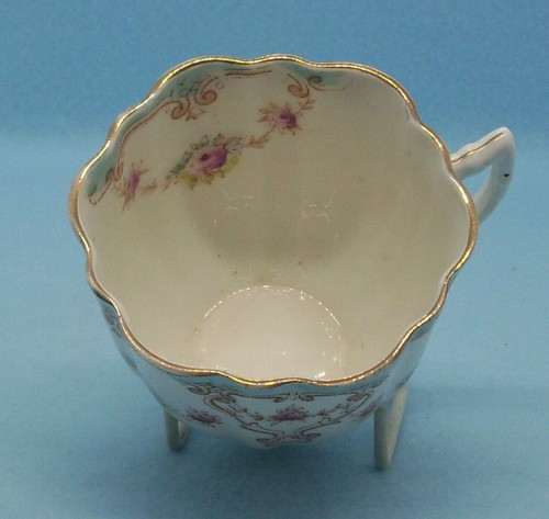 Wellington China J.H.C. Juego de platillos Company Cup Rosas Londres Inglaterra festoneadas - Imagen 7 de 10
