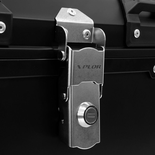 BAULETTO TOP CASE X-PLOR KS580N NERO TIPO ALLUMINIO IN ABS 52LT PIASTRA UNIVERSA - Imagen 4 de 7