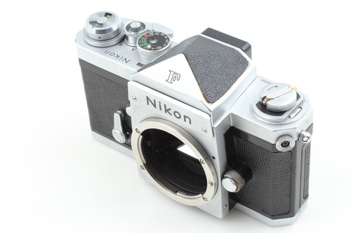 [EXC+5] Nikon F Eye Level Eyelevel Silver 35mm SLR Film Camera Body From JAPAN - Picture 5 of 14
