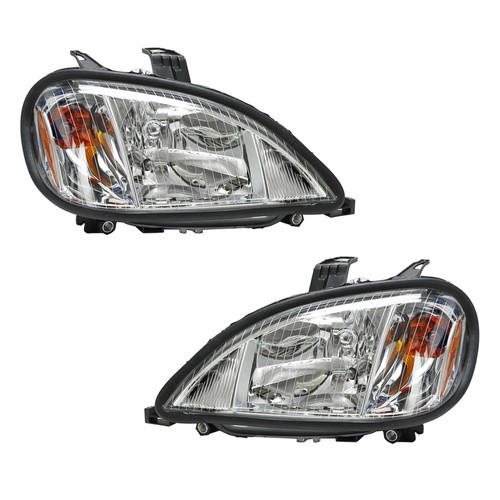 Headlights Headlamp Driver&Passenger Left&Right For 04-17 Freightliner Columbia - Picture 2 of 8