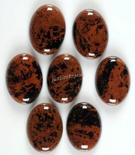 Wholesale 30mm Oval cabochon CAB flatback semi-precious gemstone Save $ in bulk - Picture 5 of 95