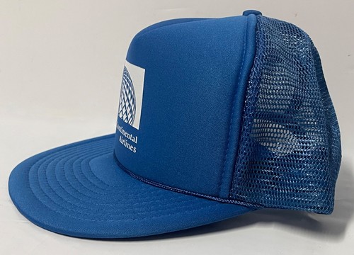 CONTINENTAL AIRLINES HAT TRUCKER CAP ONE SIZE - Picture 3 of 9