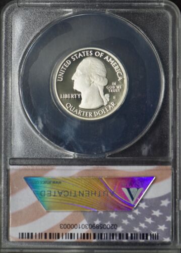 2011-S National Park Silver Quarter Set ANACS PR70 DCAM Flag Label ✪COINGIANTS✪ - Picture 3 of 11