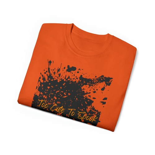 Halloween Too Cute To Spook Fun Playful Unisex Spooky Halloween TShirt - Picture 24 of 49