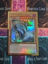 Yu-Gi-Oh! Danger! Nessie! MGED-EN019 1st Edition Premium Gold Rare NM c3/
