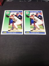1992 Score Mark Mcgwire #20, Lot Of 2