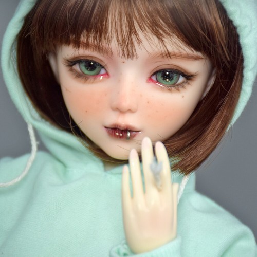 Handpainted Face Makeup 1/3 DIY Female 56cm BJD Doll Children's Gifts Assembled - Picture 6 of 24