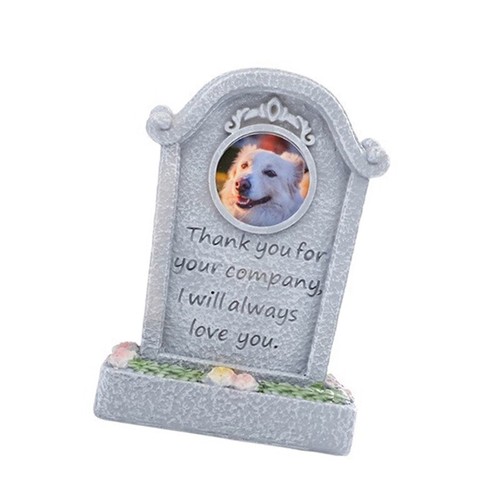 Eternalize Resting Pet Headstones Resin Grave Marker for Garden and Cemetery - Picture 11 of 12