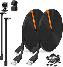 2-Pack 30Ft Power Extension Cable Compatible with Wyze Cam V4,Wyze Cam Pan V3