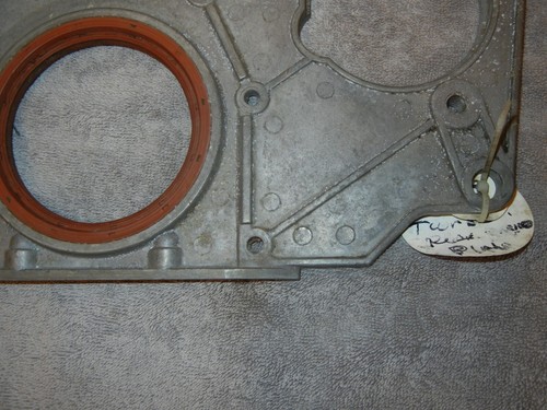 SAAB NG900 9000 9-3 9-5 2.0 Engine Rear Main Seal Engine Cover 913759 P2 - Bild 5 von 11
