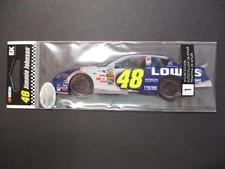 EK Success 3D Sticker of Jimmie Johnson #48 Size 1.25 x 4.5 inch New in Bag