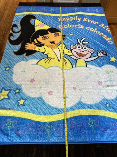 Stivali Nickelodeon Dora l'esploratrice coperta in pile Colorado cartone animato rari - Foto 5 di 14