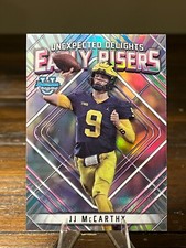2023 Bowman Chrome U #ER-3 JJ McCarthy Unexpect Delights Early Risers Wolverines