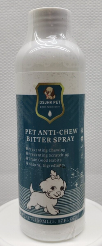 Pet Anti Chew Bitter Apple Spray Stop Dog Biting Chewing Natural 150ML EXP 6/27 - Picture 2 of 4