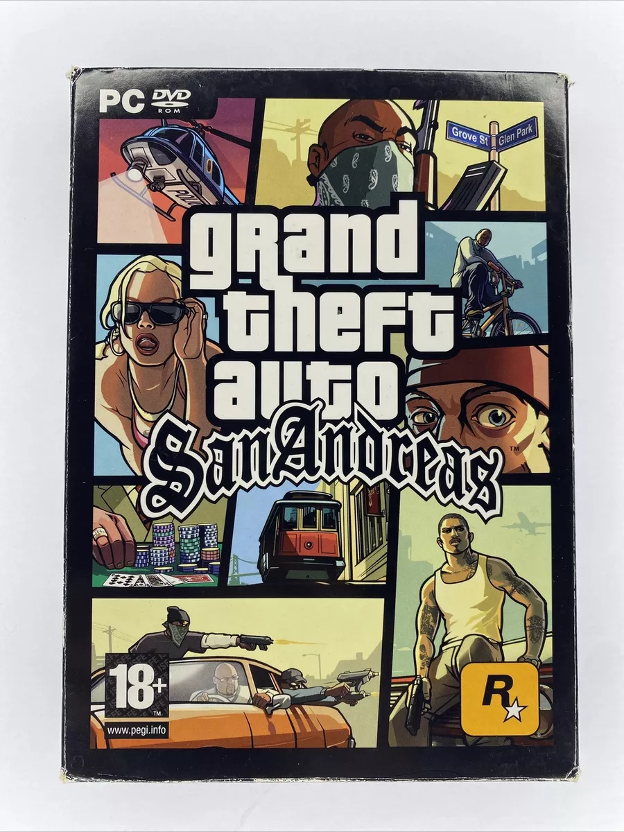 GTA SanAndreas Pc Game DVD