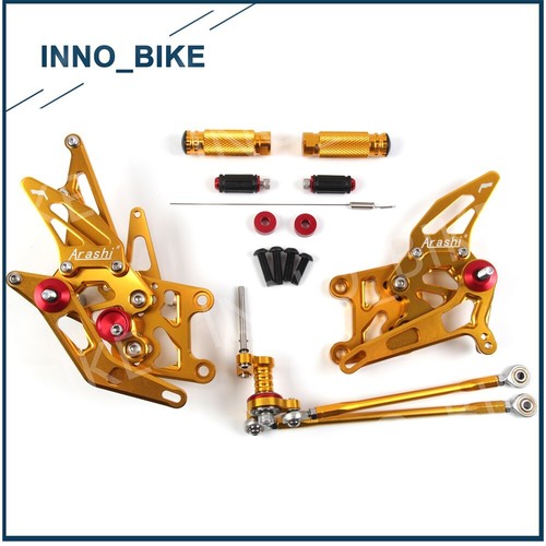 Juego de estriberas reposapiés traseras para Honda CBR600RR ABS 2009 - 2023 2022 2021 - Imagen 6 de 7