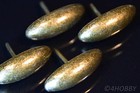 4x Schatulle-Fuß Nagel Braun Antik Ziernägel Polsternägel Schmuckkästchen Knöpfe