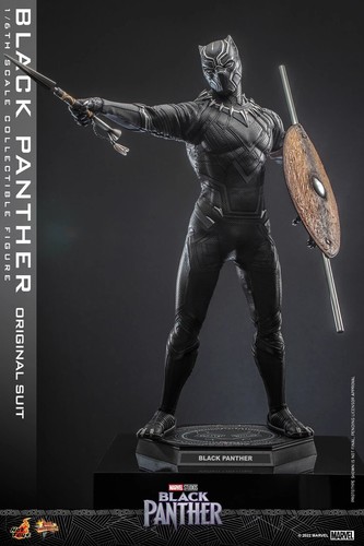 Hot Toys HT 1/6 MMS671 Black Panther Legacy - Original Suit Collectible Figure - Picture 5 of 13