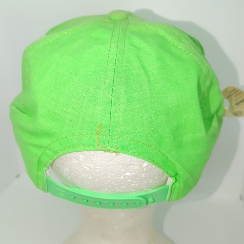 Vintage CAT Carolina Tractor Snapback Mütze grün Mesh Hi Vis Trucker Cap USA - Bild 4 von 10