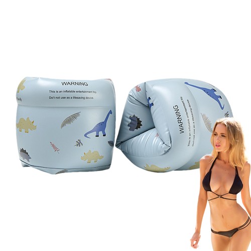 1x Floaties Inflatable Swim Arm Bands Rings Floats Tube Armlets for Kids Adult - Picture 10 of 18
