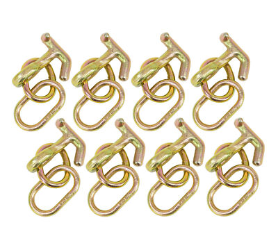 (8 Pack) Mini T-J hook with Oblong Link, 4,700 lbs WLL, G70