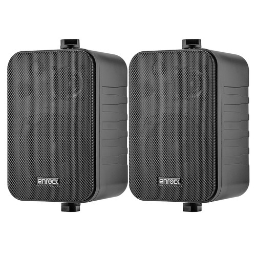Pyle PT272AUBT Domowy odbiornik audio USB, 2x 4" 30W Wewnętrzne / zewnętrzne czarne głośniki - Zdjęcie 3 z 5
