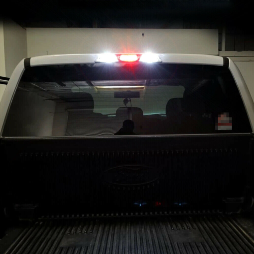 2 White 1 Red 912 921 LED Cargo 3rd Brake Light Bulbs for 1997-2023 F150 F250 - Picture 12 of 12