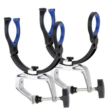 Heavy Duty Aluminium Fishing Rod Pole Holder Adjustable Clamp for Marine Boats