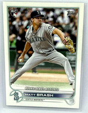 Matt Brash Rookie 2022 Topps Update Series Baseball # US274