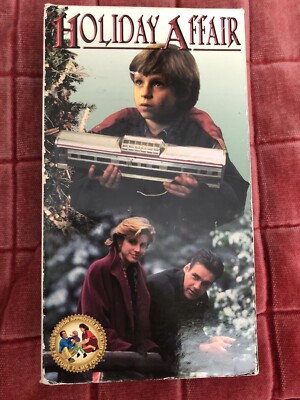 Holiday Affair VHS Feature Films for Families Cynthia Gibb David James Elliott