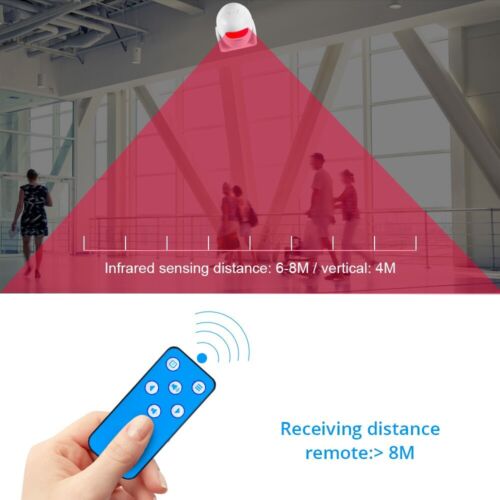 Wireless Motion Sensor System Driveway Garage PIR Alarm Alert Security Indoor US - Picture 4 of 26
