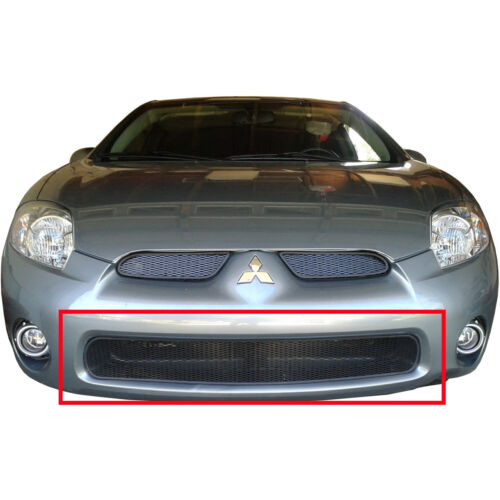 INSERTO DE REJILLA DE MALLA CCG PARA PARACHOQUES REJILLA DE DIAMANTE MITSUBISHI ECLIPSE 06-08 NEGRO - Imagen 3 de 16