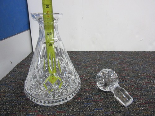 Lismore Waterford Decanter Crystal Roly Poly Spirits Liquor bottle - Afbeelding 12 van 15
