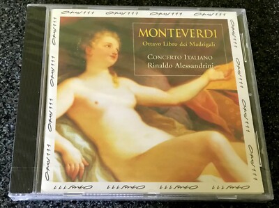 MONTEVERDI-OTTAVO LIBRO DE' MADRIGALI-OPUS 111 CD 1997-ALESSANDRINI-NEW & SEALED