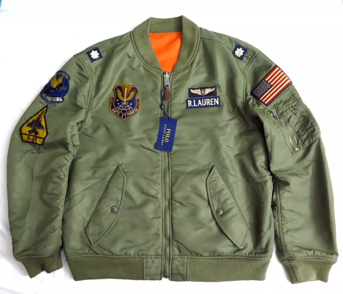 Polo ralph hotsell lauren bomber jacket