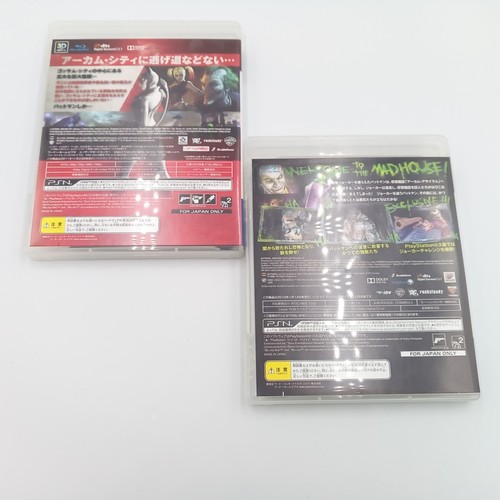 Batman Arkham Asylum & Arkham City Boxed Set PS3 PlayStation 3 Japanese Complete - Picture 9 of 16