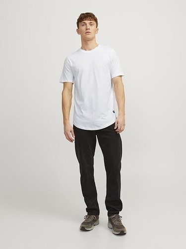Jack & Jones Herren T-Shirt Jjenoa Tee Crew Neck Noos, weiß Größe XXL - Bild 4 von 14