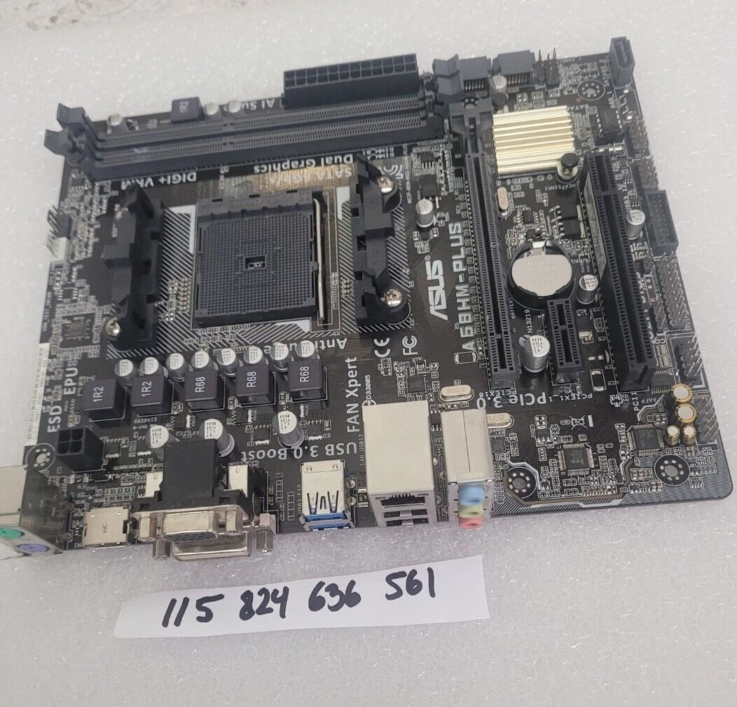 Asus motherboard a68hm clearance plus