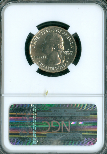 2014 S GREAT SAND DUNES QUARTER NGC MS67 PQ MAC PL . - Picture 2 of 2
