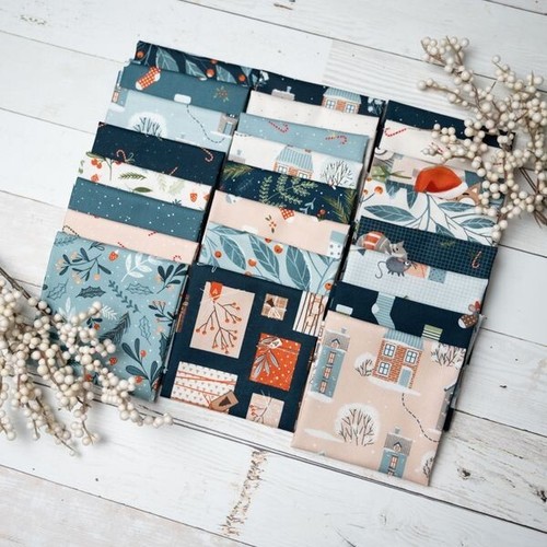 Purrfect Christmas Jelly Roll® 39040JR Moda Precuts 100% cotton fabric quilt st - Picture 4 of 4
