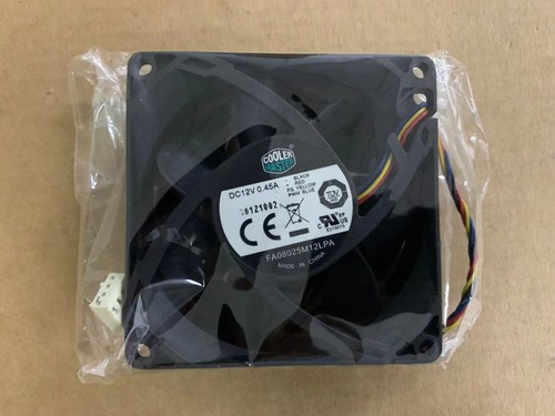 1 PCS COOLER MASTER Fan FA08025M12LPA DC 12V 0.45A 8025 8CM 4 Pin - Bild 1 von 4